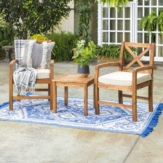 Patio Conversation Set - Brown