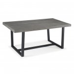 Durango 72" Rustic Solid Wood Dining Table - Grey