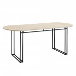 Weber 72" Oval Drop Leaf Dining Table - Birch