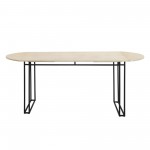 Weber 72" Oval Drop Leaf Dining Table - Birch