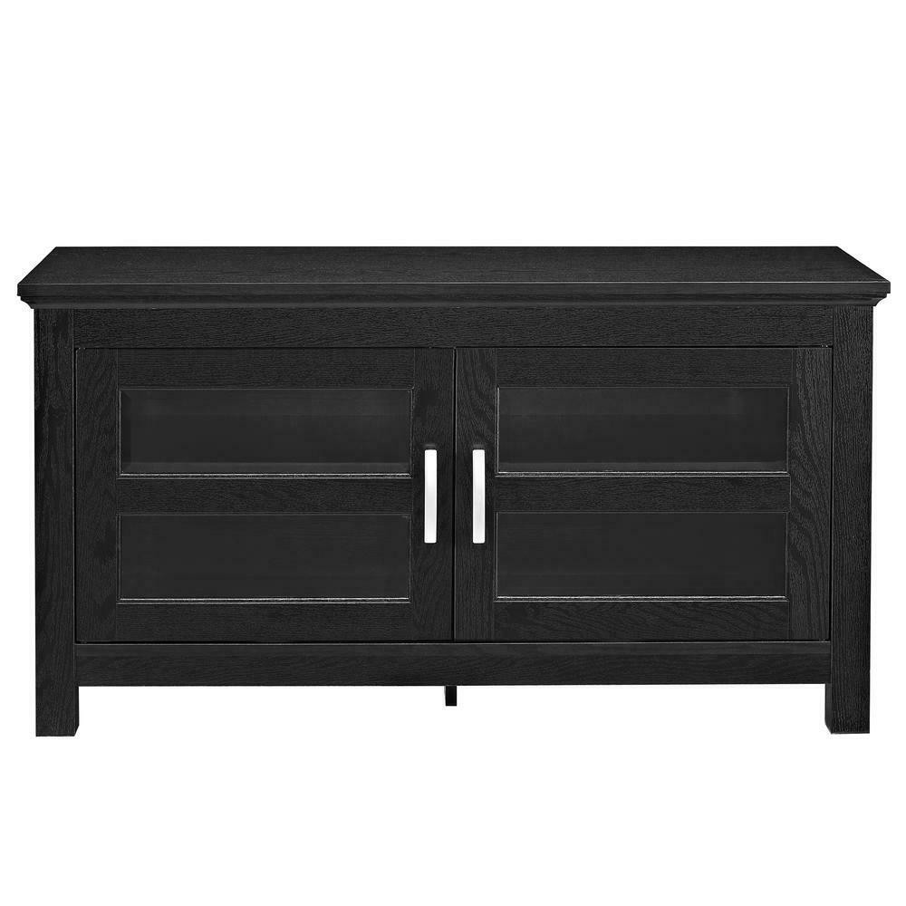 Coronado 44" 2 Door Wood TV Stand - Black