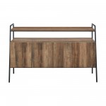 Arlo 52" Urban Industrial TV Stand - Rustic Oak