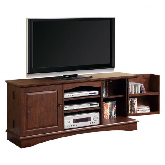 60" Transitional TV Stand - Brown