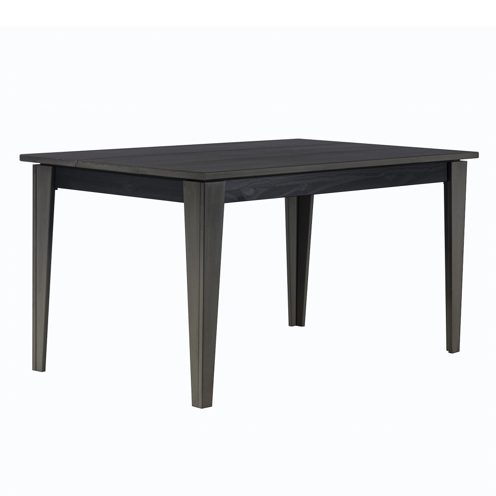 Vera 60" Solid Wood Plank Top Dining Table - Grey