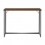 Luxe 42" Y-Leg Writing Desk - Dark Walnut