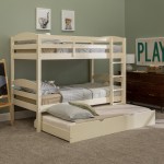 Solid Wood Twin over Twin Bunk Bed and Storage/Trundle Bed - White