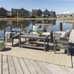 Outdoor Chat Set - Grey Wash, OGWLSCH6GW