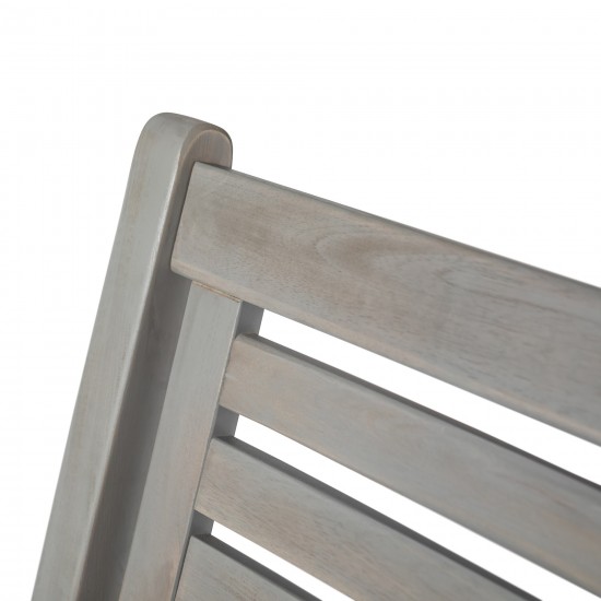 Patio Wood Rocking Chair - Gray Wash