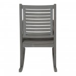 Patio Wood Rocking Chair - Gray Wash