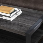 angelo:HOME 48" Industrial Coffee Table - Charcoal