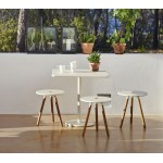 Cane-line Area table/stool, 11009TAW