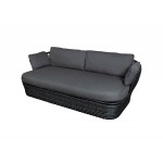 Cane-line Basket 2-seater sofa, 55200GAITG