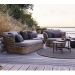 Cane-line Basket 2-seater sofa, 55200UAITT