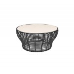 Cane-line Basket coffee table table base ONLY, large, 53202G