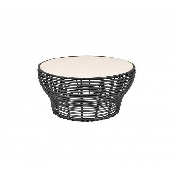 Cane-line Basket coffee table table base ONLY, large, 53202G