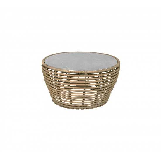 Cane-line Basket coffee table table base ONLY, medium, 53201U