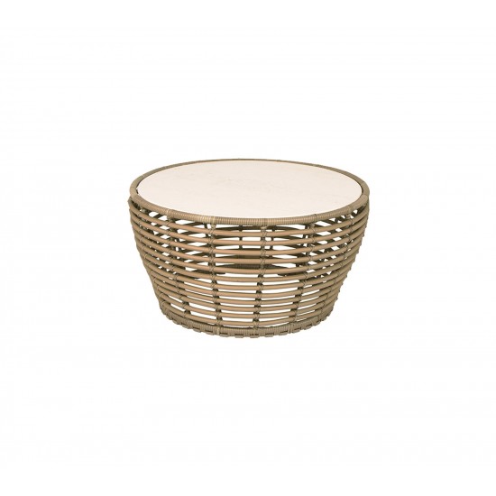 Cane-line Basket coffee table table base ONLY, medium, 53201U
