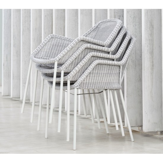 Cane-line Breeze chair, stackable, Set of 2, 5464LW