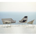 Cane-line Breeze lounge chair cushion set, 5468YSN98