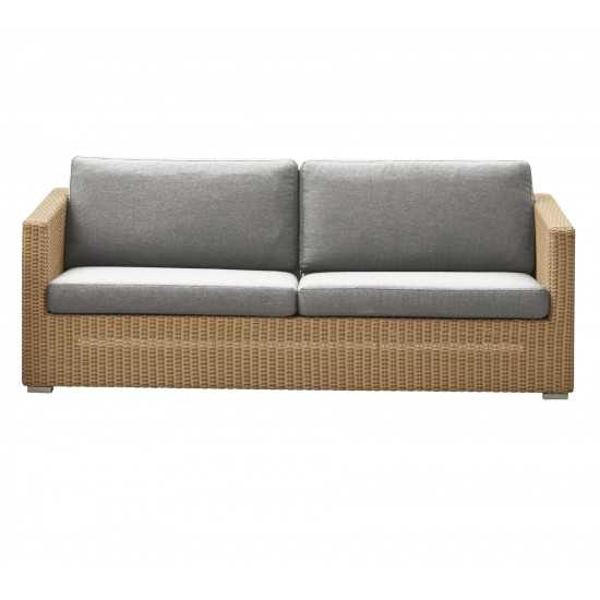 Cane-line Chester 3-seater sofa, cushion set, 5590YSN96