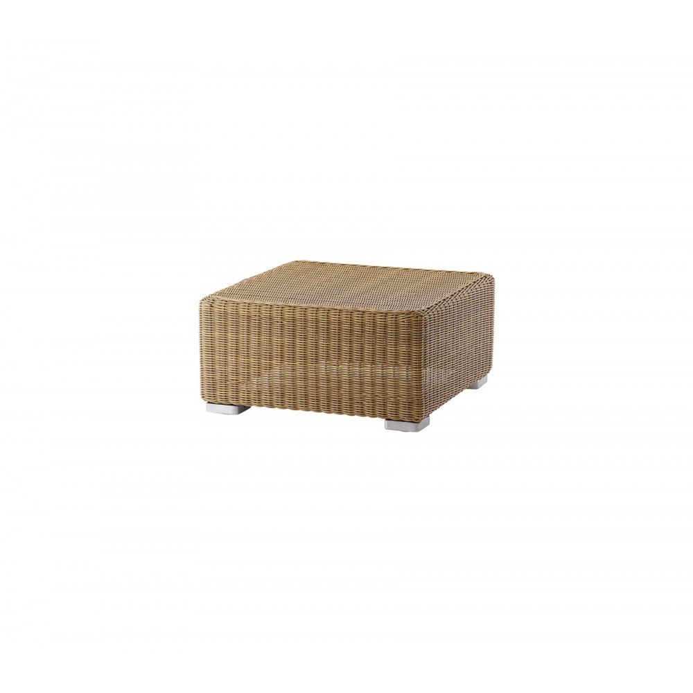 Cane-line Chester footstool/coffee table, 5390U