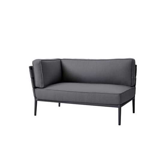 Cane-line Conic 2-seater sofa right module , 8534AITG