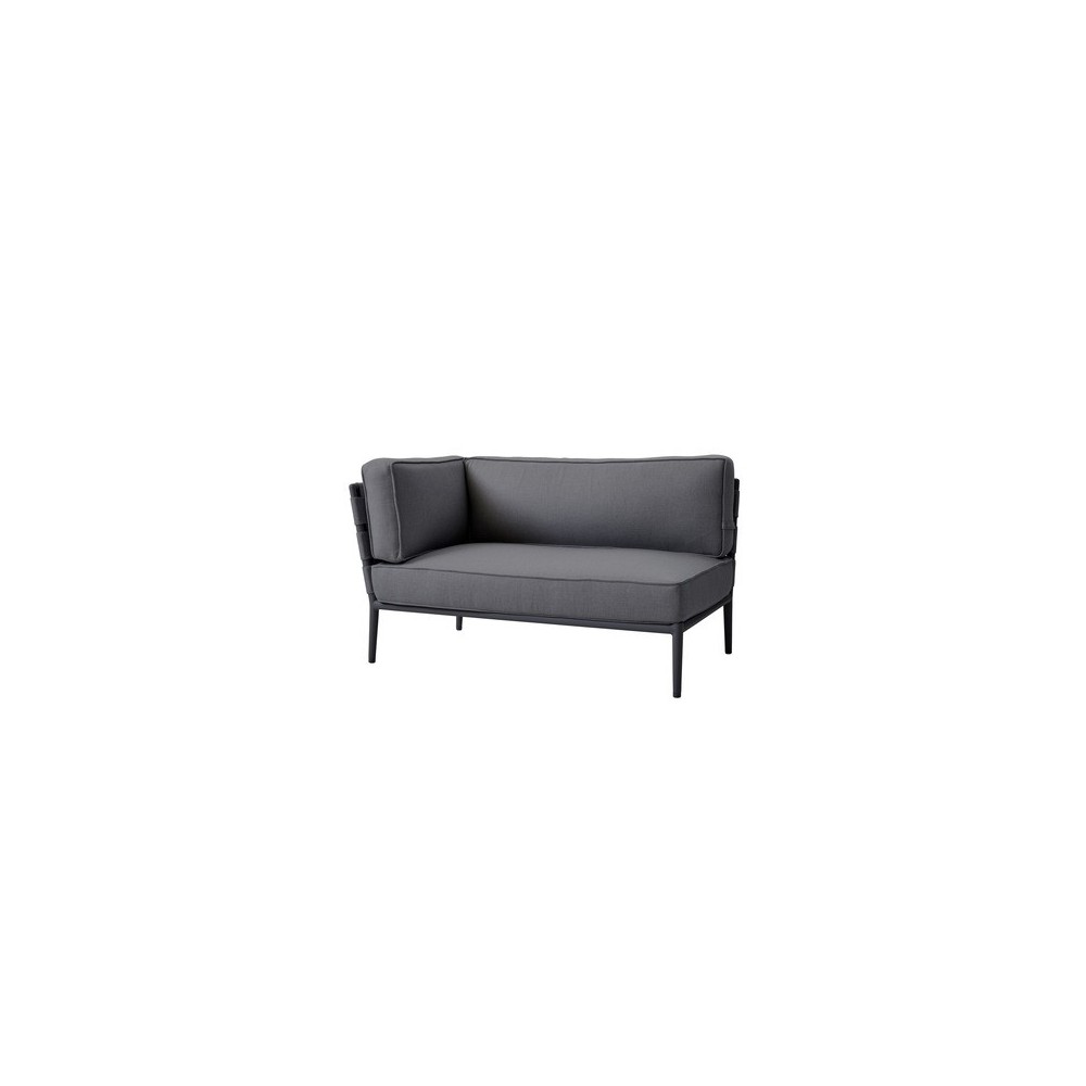 Cane-line Conic 2-seater sofa right module , 8534AITG