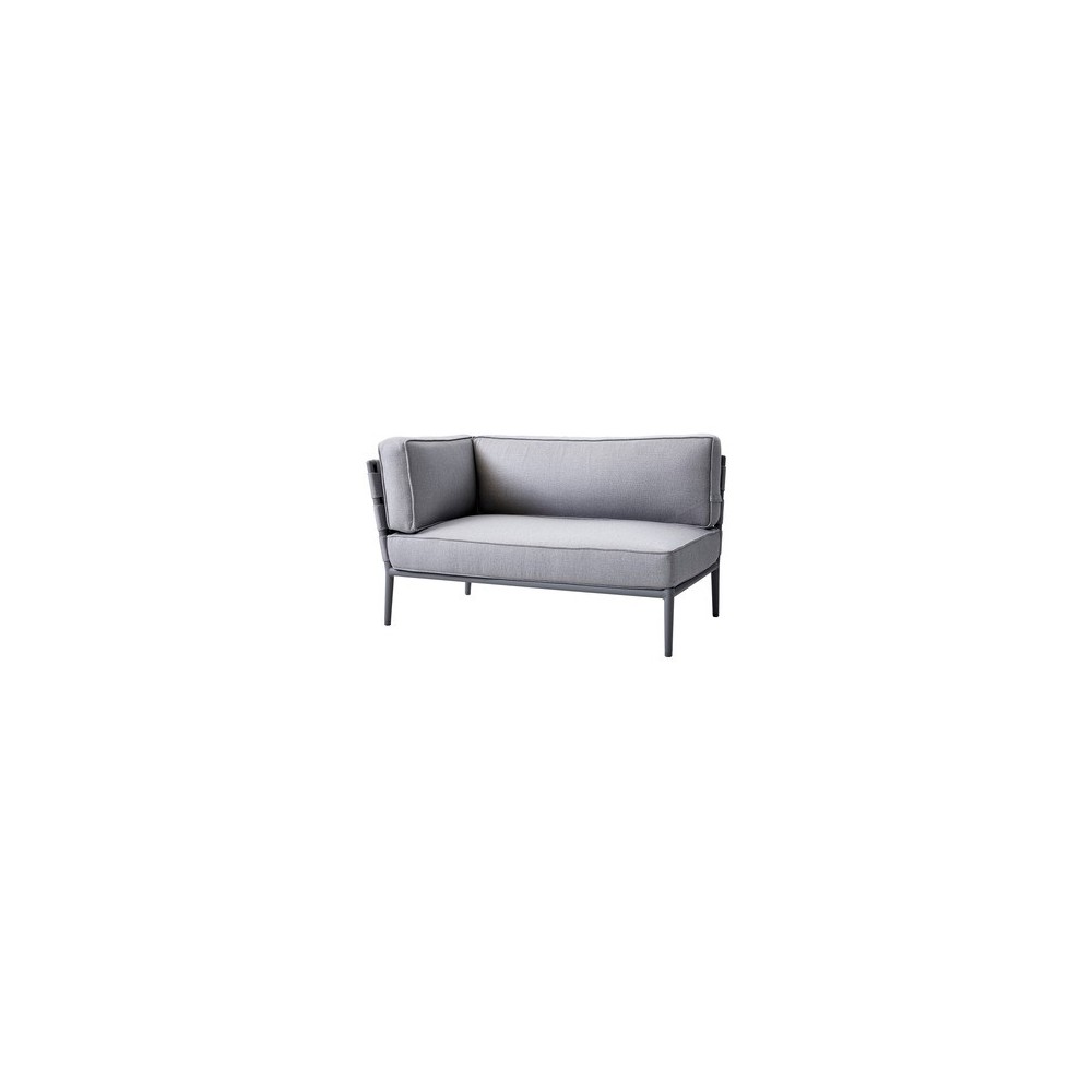 Cane-line Conic 2-seater sofa right module , 8534AITL