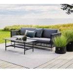 Cane-line Connect 3-seater sofa cushion set, 5592YS95