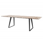 Cane-line Copenhagen dining table w/32.7 in extension, 11030TAL