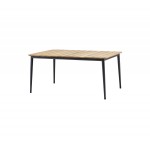 Cane-line Core dining table, 63 x 39.4 in, 5027ALT