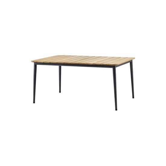 Cane-line Core dining table, 63 x 39.4 in, 5027ALT