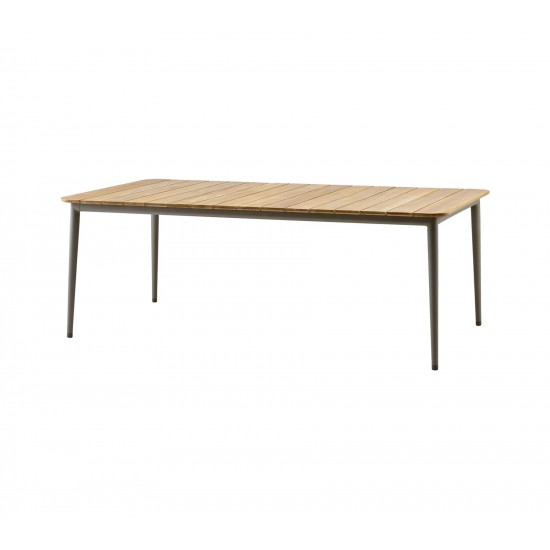 Cane-line Core dining table, 82.7 x 39.4 in , 5028ATT