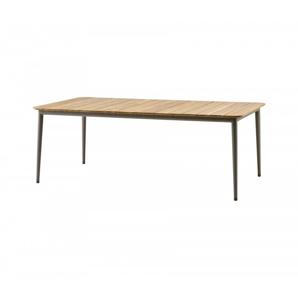 Cane-line Core dining table, 82.7 x 35.5 in, 50128ATT