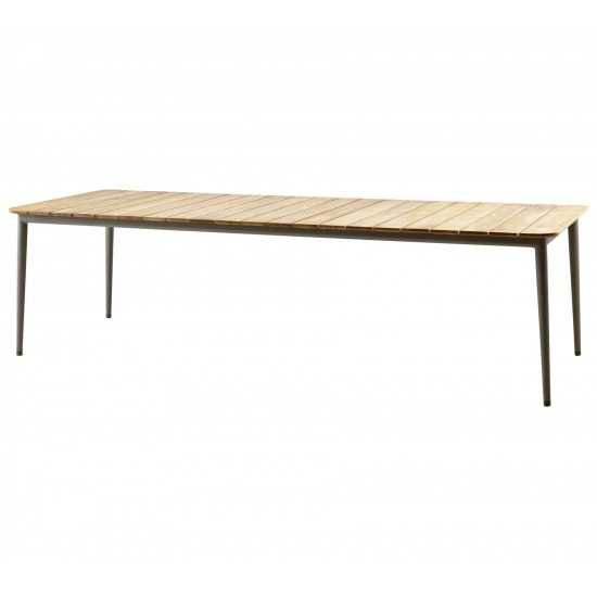 Cane-line Core dining table, 107.9 x 39.4 in, 5029ATT