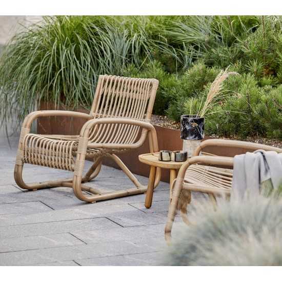 Cane-line Curve lounge chair OUTDOOR, 57402AUU