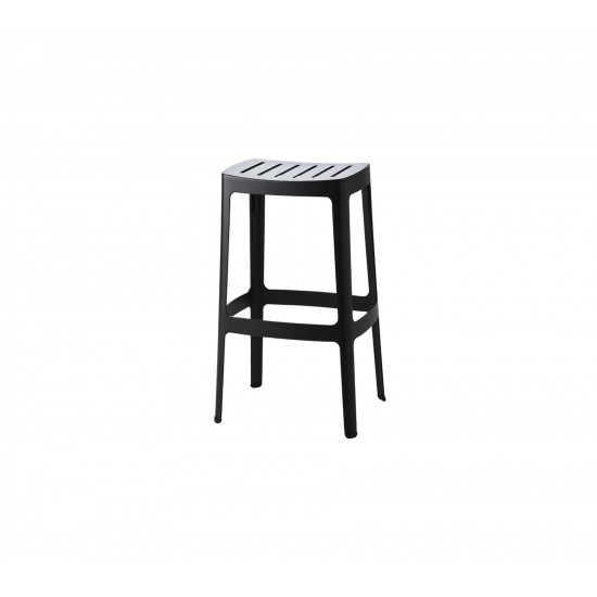 Cane-line Cut bar stool, stackable, 11402AS