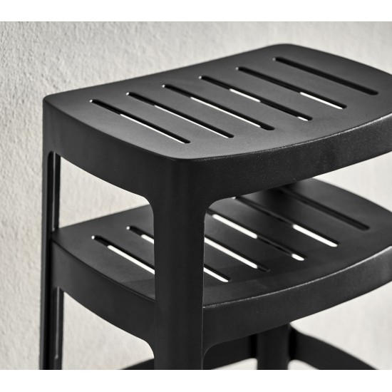 Cane-line Cut bar stool, stackable, 11402AS