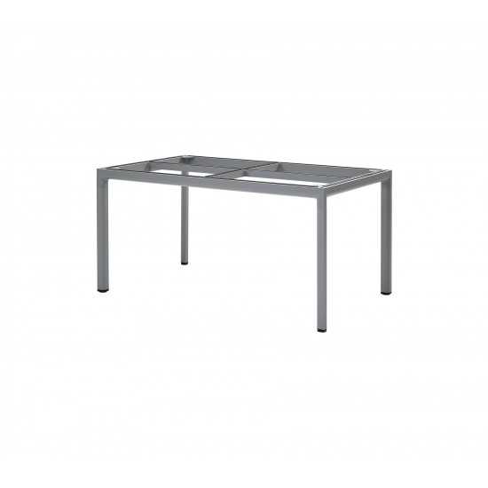 Cane-line Drop dining table base, 59.1 x 35.5 in, 50403AI