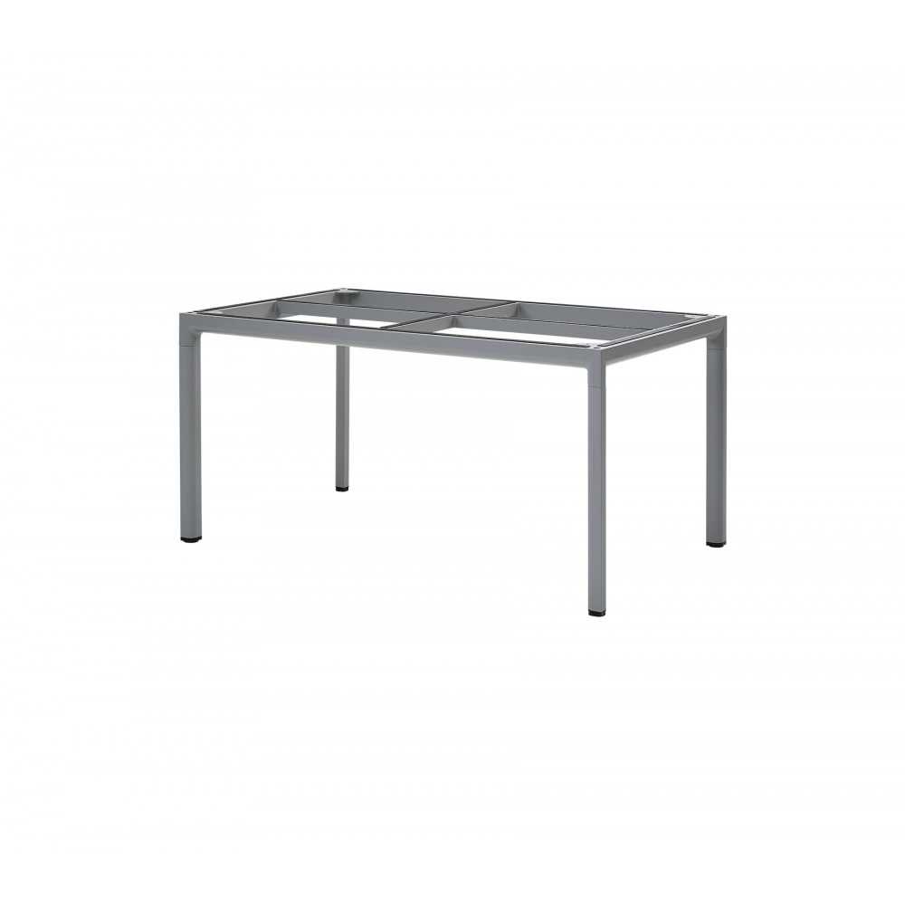 Cane-line Drop dining table base, 59.1 x 35.5 in, 50403AI