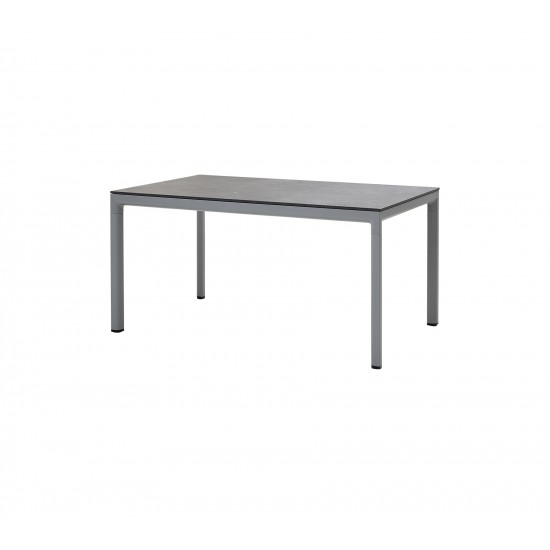 Cane-line Drop dining table base, 59.1 x 35.5 in, 50403AI