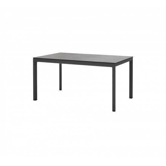 Cane-line Drop dining table base, 59.1 x 35.5 in, 50403AL