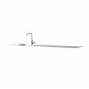 Cane-line Drop kitchen table top incl. sink and fixtures, P3550ST