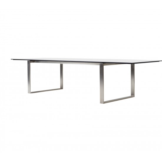 Cane-line Edge dining table base w/47.25 in extension, (WITHOUT TOP) 5032ST