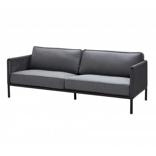 Cane-line Encore 3-seater sofa, 5570ALAIG