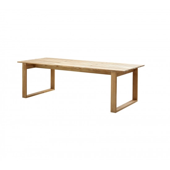 Cane-line Endless dining table, 94.5 x 39.4 in, 5074T