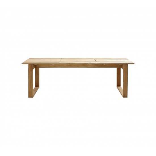 Cane-line Endless dining table, 94.5 x 39.4 in, 5074T