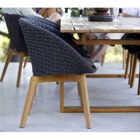 Cane-line Endless dining table, 130.8 x 39.4 in, 5076T