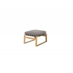 Cane-line Endless soft footstool w/teak frame, 53503TAITG