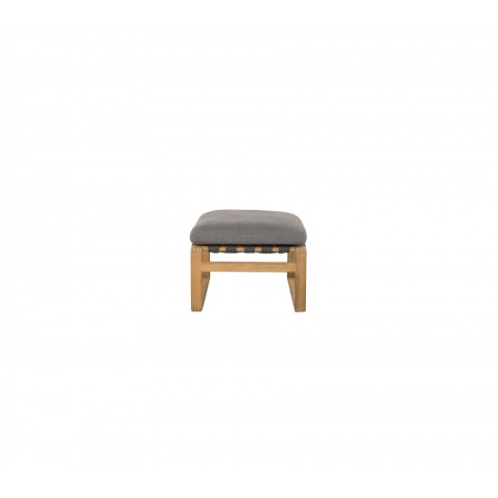 Cane-line Endless soft footstool w/teak frame, 53503TAITG